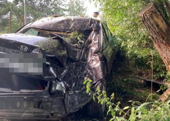 W tym aucie wszyscy byli pijani. Finał opłakany