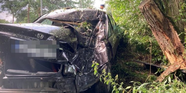 W tym aucie wszyscy byli pijani. Finał opłakany