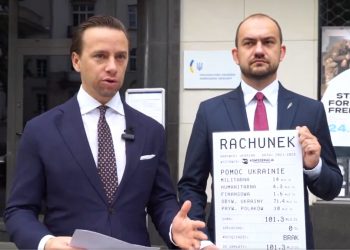 Konfederacja wystawia Ukrainie rachunek. „Władze w Kijowie okazują się niewdzięczne”