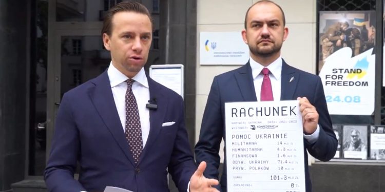 Konfederacja wystawia Ukrainie rachunek. „Władze w Kijowie okazują się niewdzięczne”