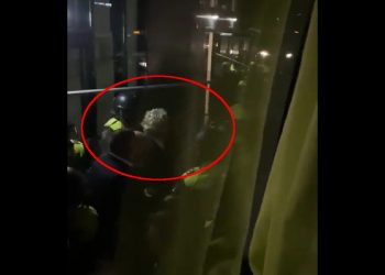 Mioduski pobity przez policję po meczu Legii! Szokujące nagranie [WIDEO]