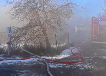 Tragiczny pożar. Nie żyje dwoje malutkich dzieci