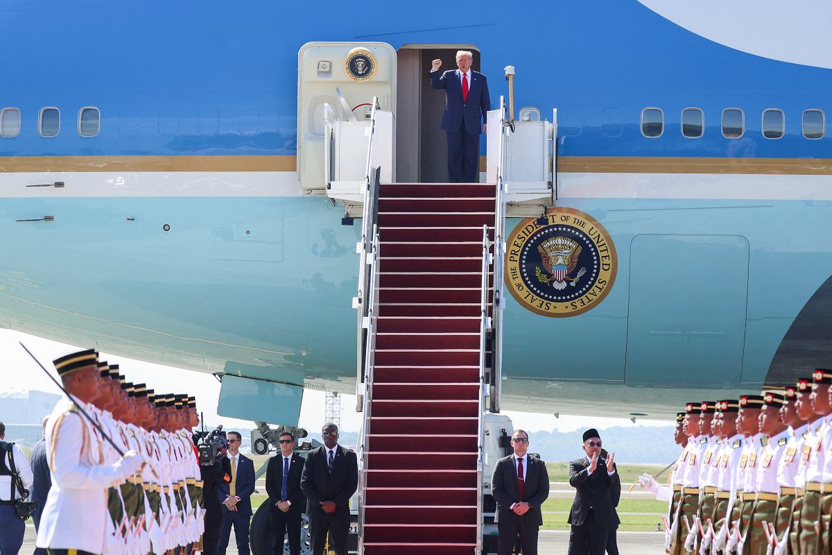 Trump w Malezji