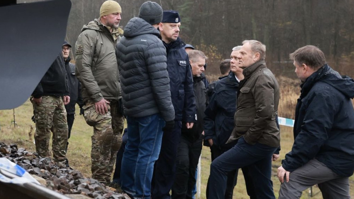 Tusk: „Celem było prawdopodobnie wysadzenie pociągu”