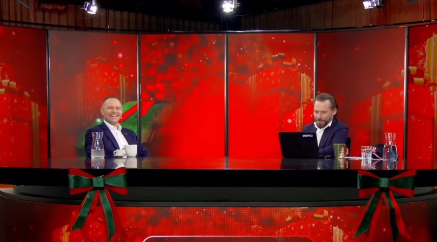 Niespodziewany telefon do Nawrockiego w Kanale Zero. Zapytał wprost, czy go ułaskawi [WIDEO]