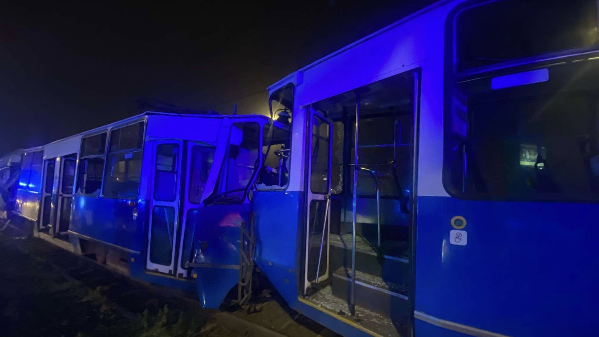 Zderzenie tramwajów w Krakowie. Wielu poszkodowanych