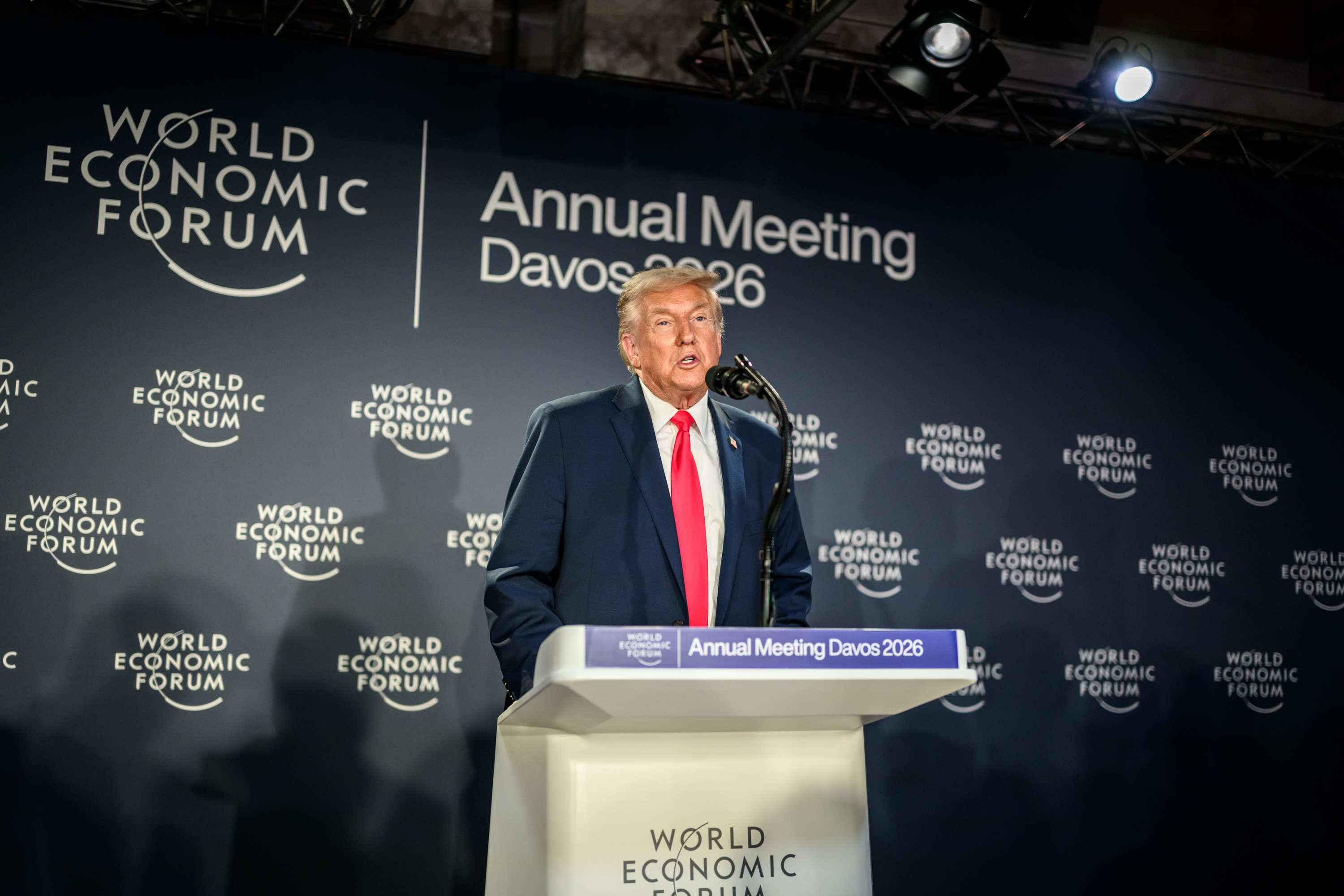 Trump w Davos