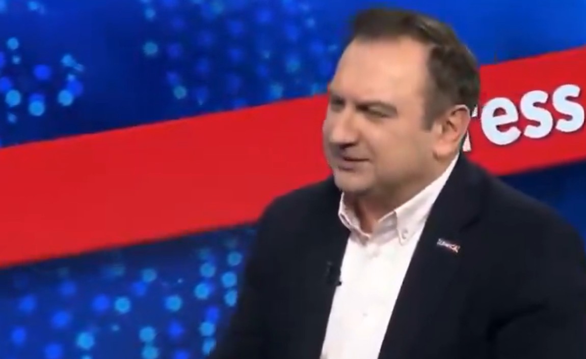 Poseł Lewicy ostrzega Nawrockiego przed Czarzastym. „Dostanie pan lewym, prawym sierpem” [WIDEO]