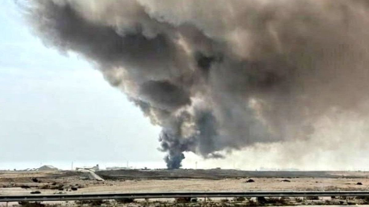 Iran uderzył w bazę USA. Potężna eksplozja