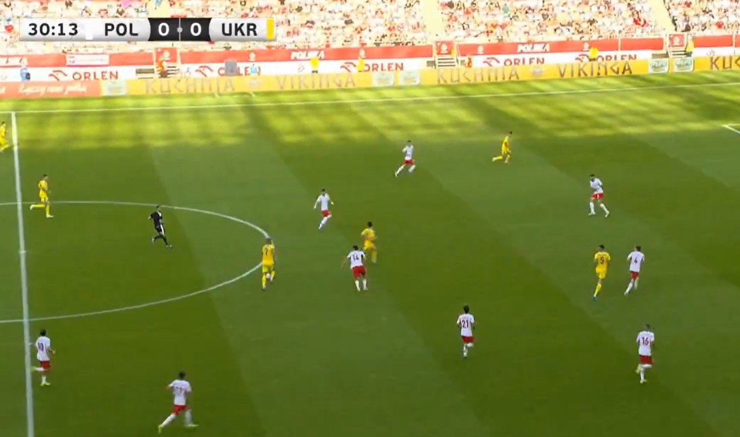 Polska-Ukraina. Gwizdy nie tylko podczas hymnu i składów, nowe nagranie [WIDEO]