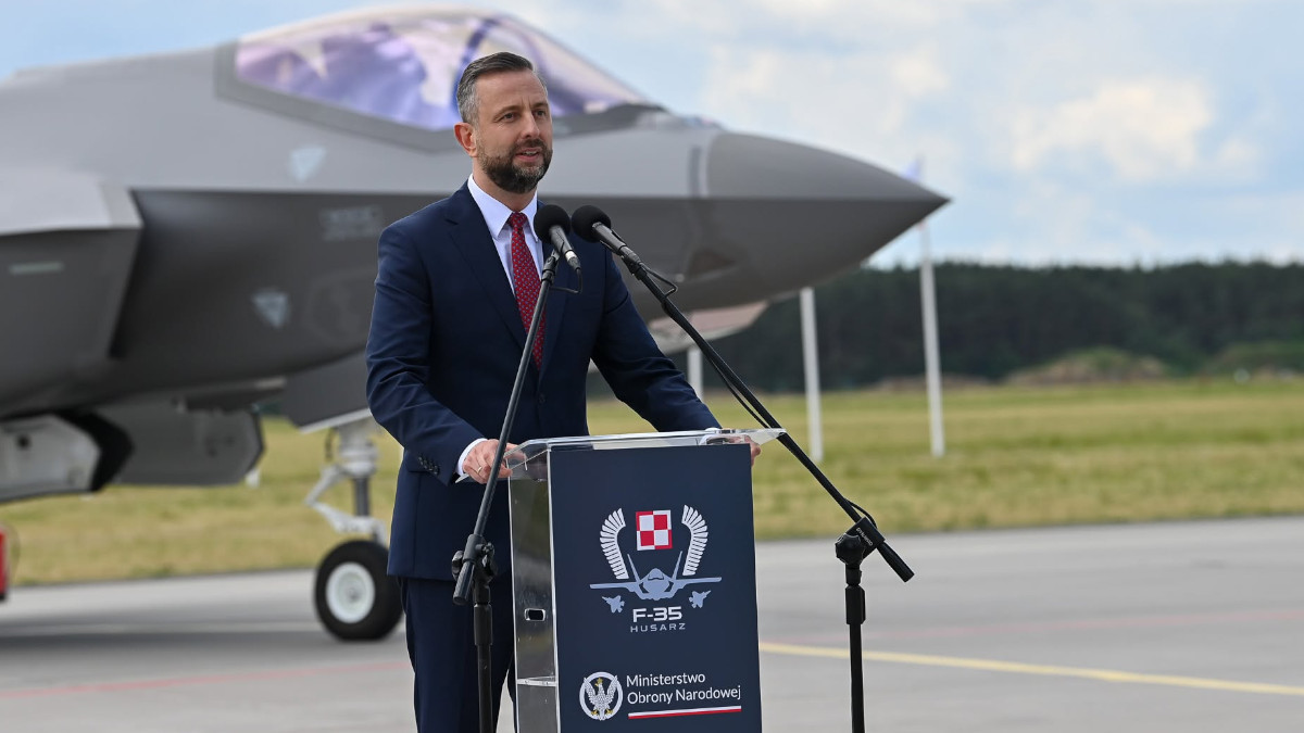 Kosiniak-Kamysz odgryzł się Nawrockiemu podczas prezentacji F-35
