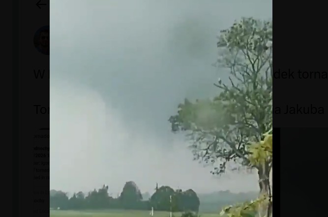 Tornado w polskiej wsi. Ostrzegali, ale nikt nie przewidział skali [WIDEO]