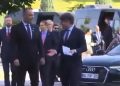 Nawrocki na szczycie NATO. Nagle zauważył Kosiniaka i Sikorskiego [WIDEO]