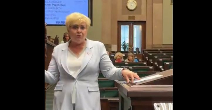 Awantura w Sejmie. Posłanka KO krzyczała na posła, by przestał ją nagrywać [WIDEO]
