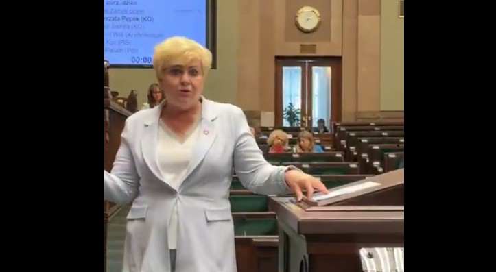 Awantura w Sejmie. Posłanka KO krzyczała na posła, by przestał ją nagrywać [WIDEO]