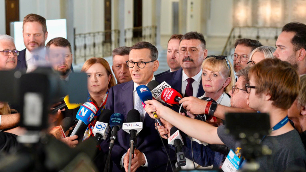 Morawiecki reaguje na rozłam w PiS. Odpowiada Kaczyńskiemu