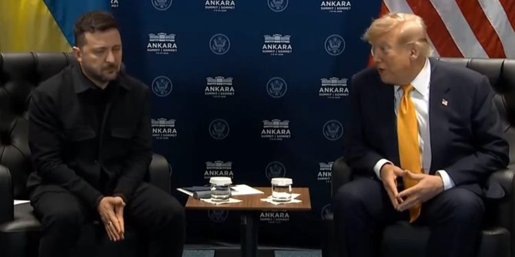 Trump rozmawiał z Zełenskim. Nagle zaczął mówić o Polsce i Nawrockim [WIDEO]