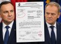 Duda nie przestaje pogrążać Tuska. Teraz ujawnił zaskakujący dokument. „Czyj to podpis?”