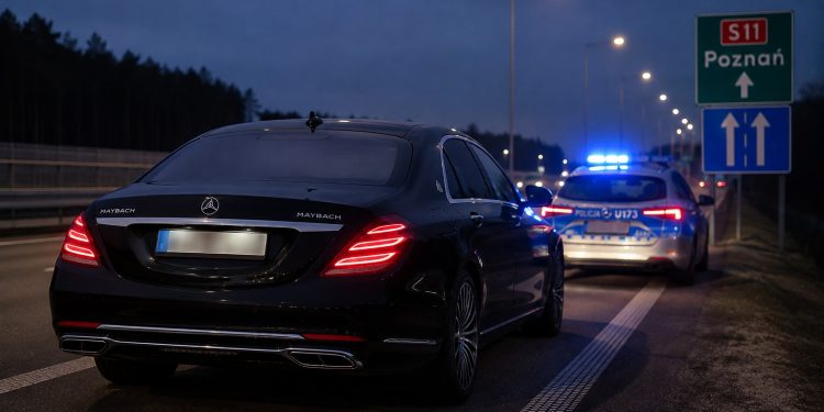 Maybach rozbił się na S11. Ujawniono, kto nim kierował
